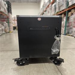 DALLAS LOCATION -  Husky Tool Storage Heavy Duty 96 in. W x 24 in. D Matte Black Mobile Workbench Cabinet with Stainless Steel Top