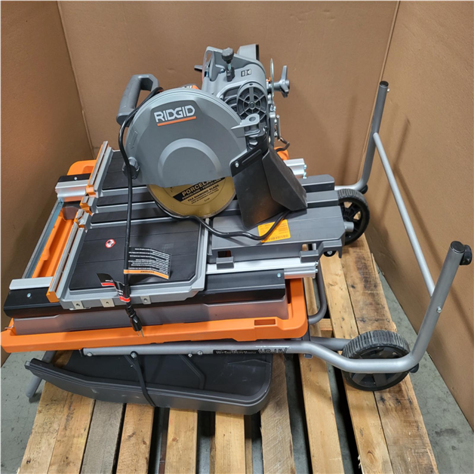 CALIFORNIA AS-IS RIDGID TILE SAW