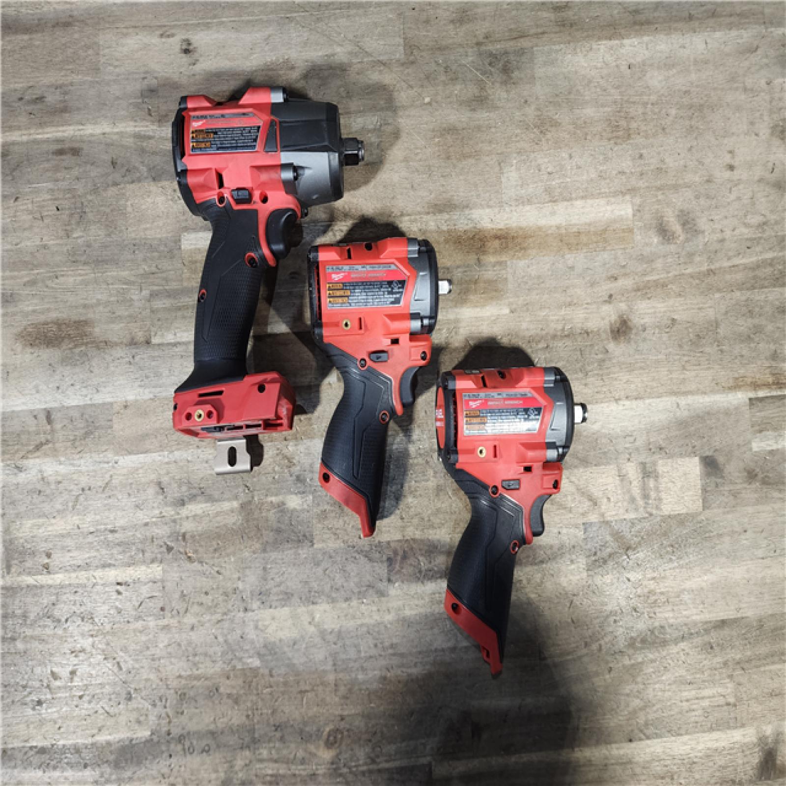 HOUSTON LOCATION - AS-IS MILWAUKEE 3 TOOL COMBO