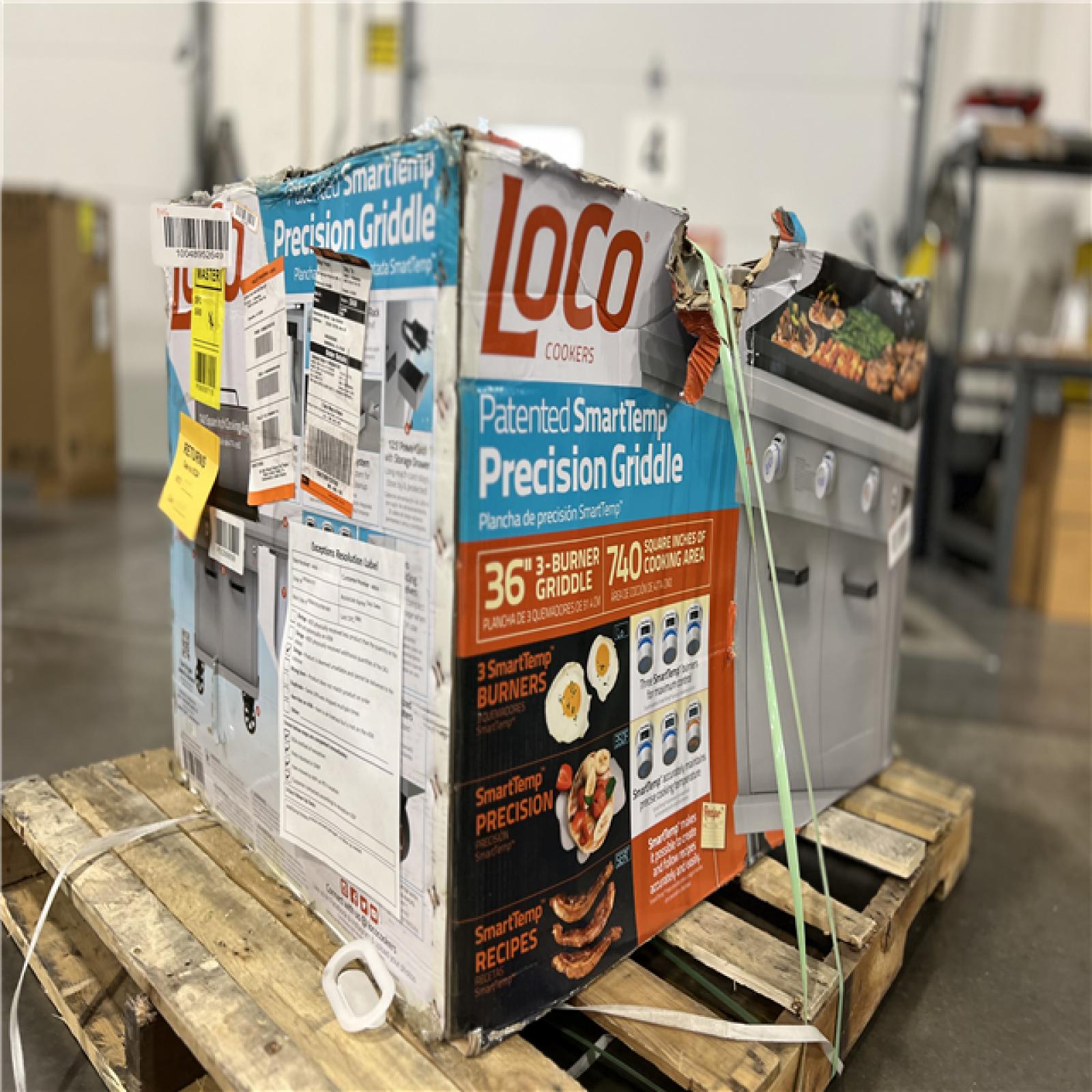 DALLAS LOCATION LoCo Outdoor Griddle with Hood 3 Burner Liquid