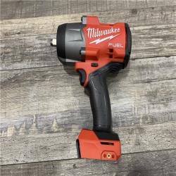 AS-IS Milwaukee FUEL 18V Lithium-Ion Brushless Cordless 1/2 in. Impact Wrench with Friction Ring (Tool-Only)