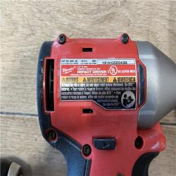 AS-IS Milwaukee 18-Volt Lithium-Ion Brushless Cordless Compact Hammer Drill/Impact Combo Kit