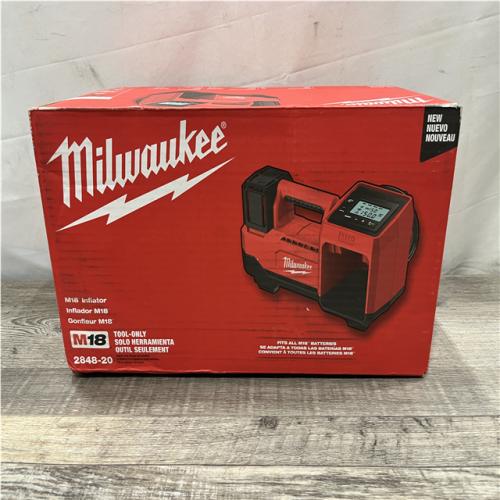 NEW - Milwaukee 18-Volt Lithium-Ion Cordless Electric Portable Inflator (Tool-Only)