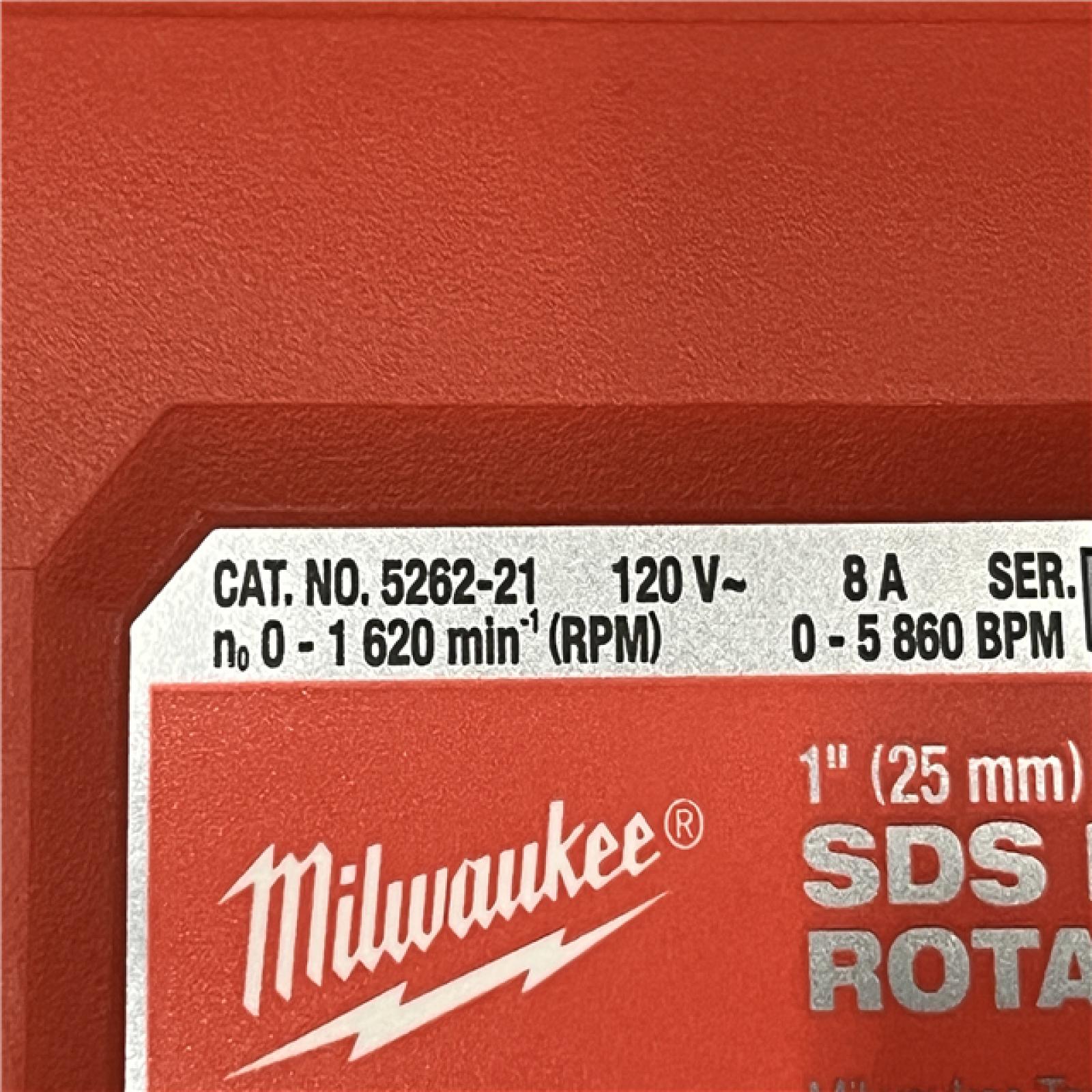 AS-IS Milwaukee 8 Amp Corded 1 in. SDS D-Handle Rotary Hammer