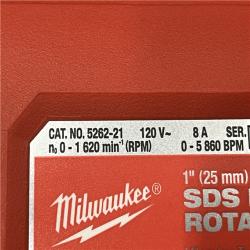 AS-IS Milwaukee 8 Amp Corded 1 in. SDS D-Handle Rotary Hammer