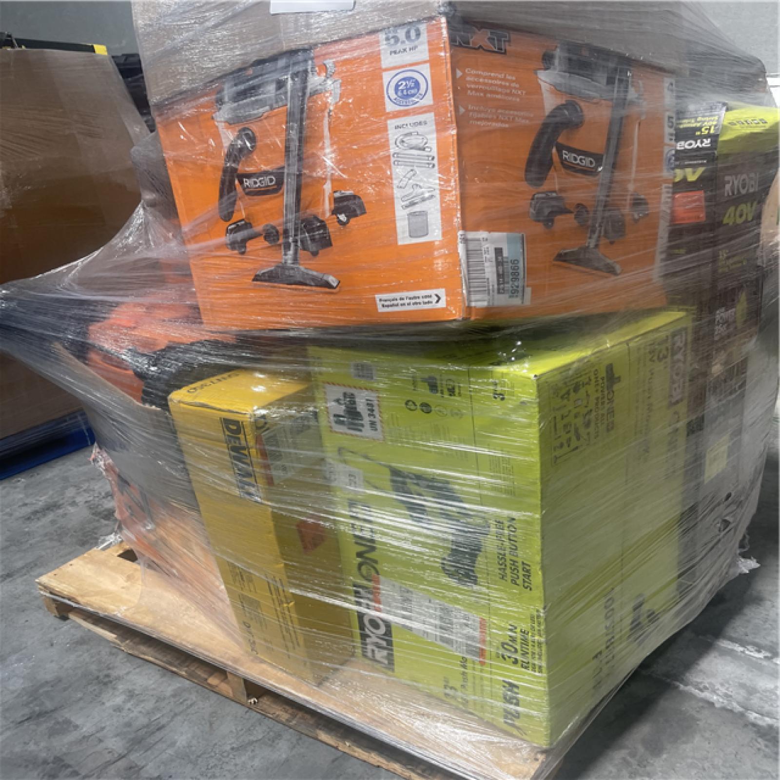Atlanta Location As-Is Tools and More Partial Truckload (9 Pallets) 0908-B