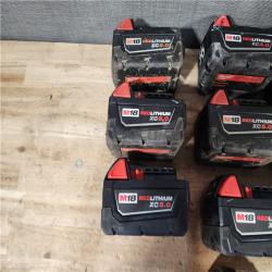 HOUSTON LOCATION - AS - IS MILWAUKEE BATTERY PACK QTY - 10