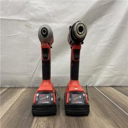 AS-IS Milwaukee M18 18V Lithium-Ion Brushless Cordless Compact Drill/Impact Combo Kit