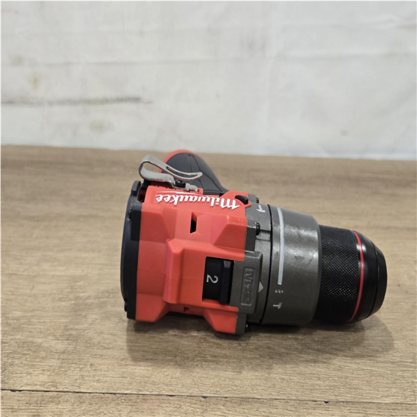 AS-IS Milwaukee FUEL 12-Volt Lithium-Ion Brushless Cordless Hammer Drill and Impact Driver Combo Kit