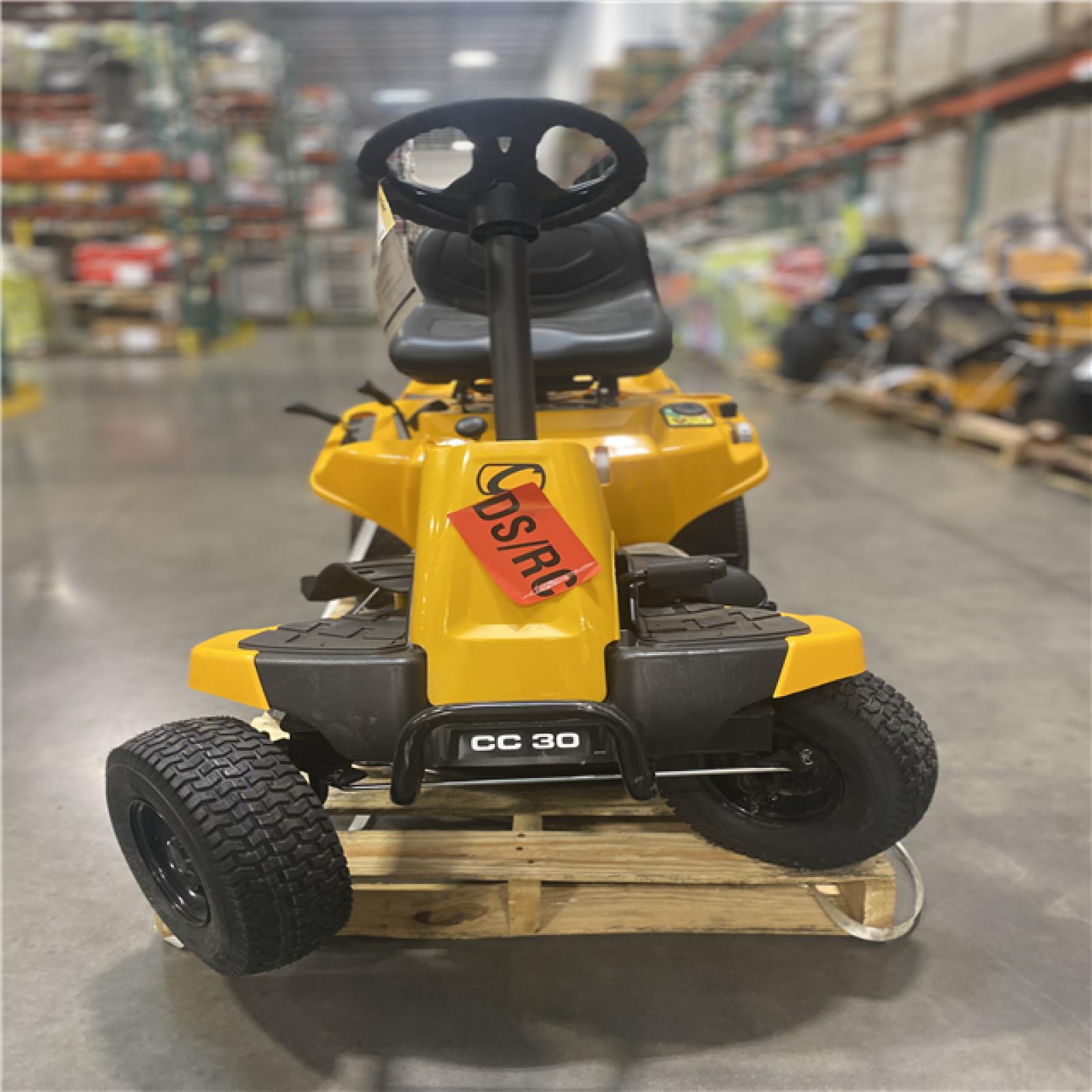 Dallas Location - As-Is Cub Cadet CC30 Lawn Mower & Tractor
