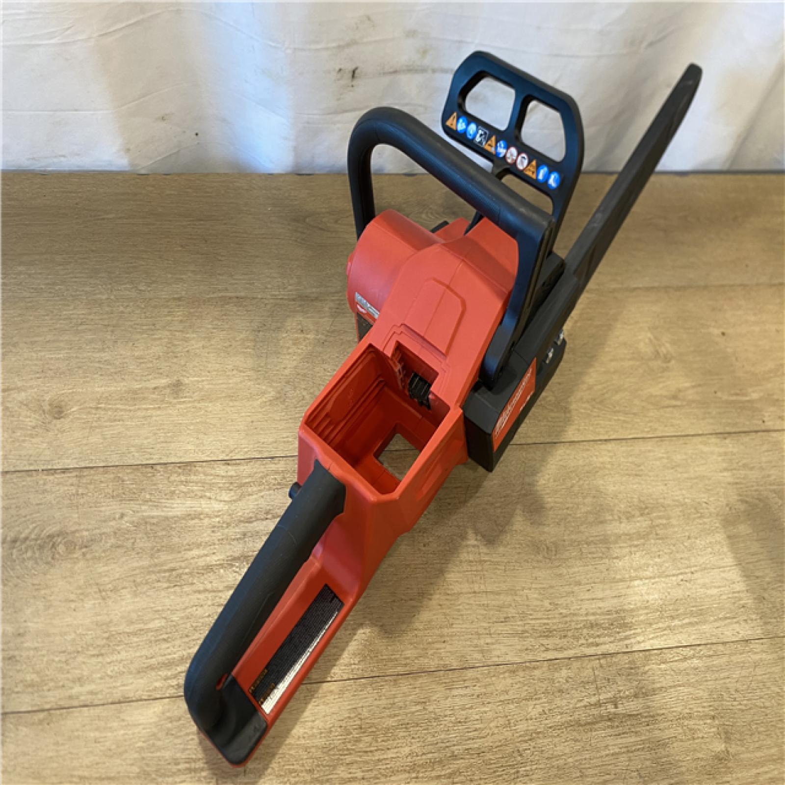 AS-IS Milwaukee FUEL 16 in. 18V Lithium-Ion Brushless Battery Chainsaw (Tool-Only)
