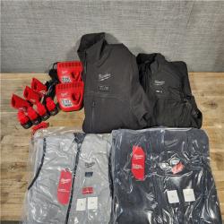 HOUSTON LOCATION - AS-IS MILWAUKEE 4 HEATED CLOTHING COMBO KIT