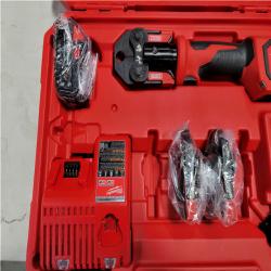 CALIFORNIA AS-IS MILWAUKEE M18 SHORT THROW PRESS TOOL