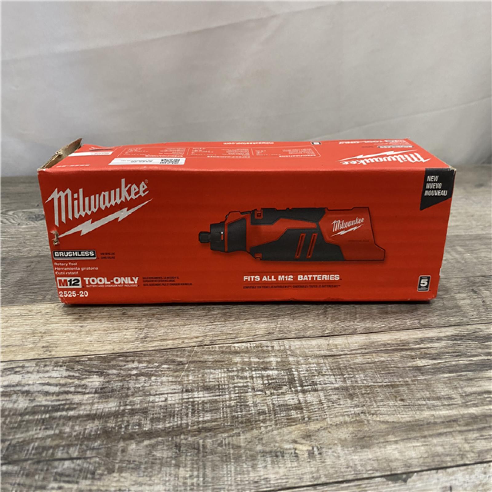 NEW - Milwaukee 12V Lithium-Ion Cordless Brushless Rotary Tool (Tool-Only)