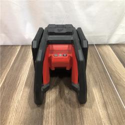 AS-IS Milwaukee 18-Volt Lithium-Ion Cordless 4500 Lumens ROVER Dual Power Triple-Panel Flood & Area Light (Tool-Only)