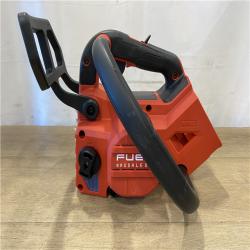 AS-IS Milwaukee FUEL 14 in. 18V Lithium-Ion Brushless Cordless Battery Top Handle Chainsaw (Tool Only)