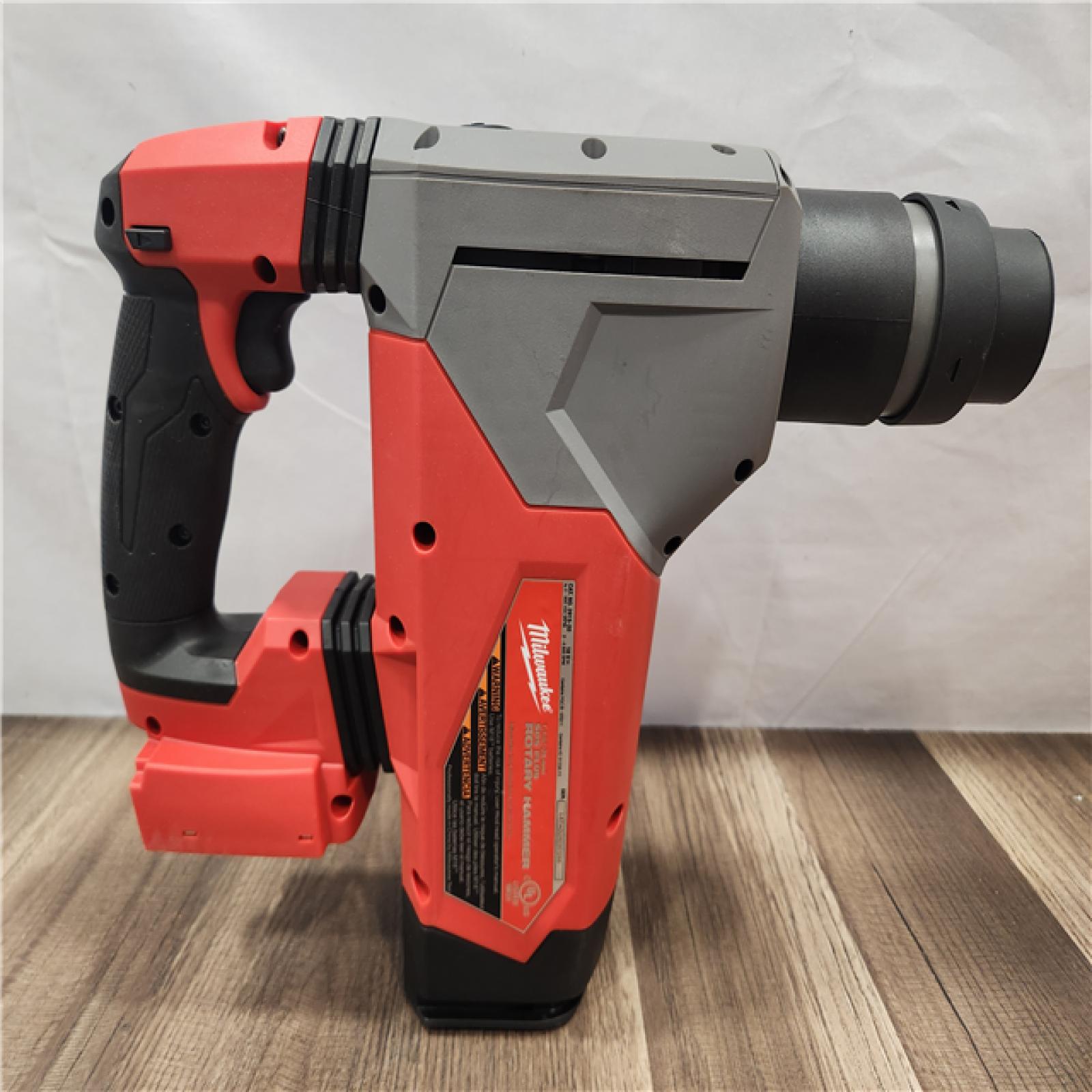 AS-IS- Milwaukee M18 FUEL 18-Volt Lithium-Ion Brushless Cordless SDS-Plus 1-1/8 in. Rotary Hammer Drill (Tool-Only)