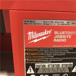 AS-IS Milwaukee 18V Lithium-Ion Cordless Jobsite Radio