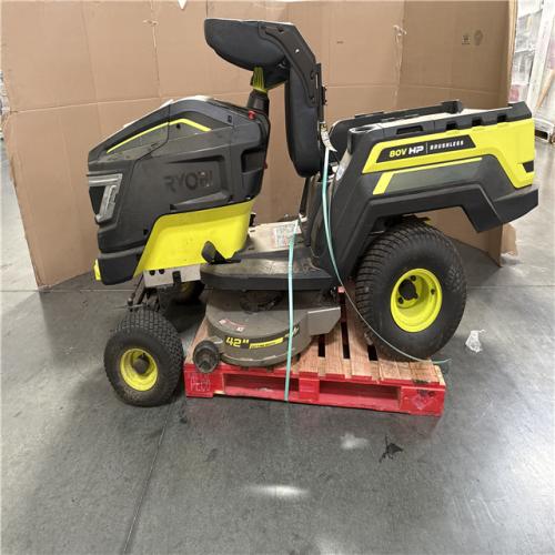 California AS-IS Ryobi 80V HP Brushless Riding Mower