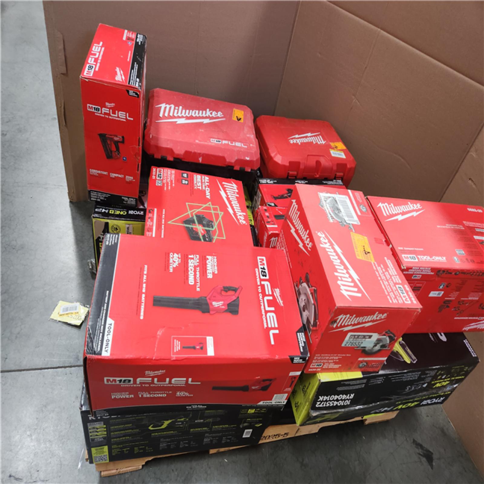 California AS-IS TOOL PALLET