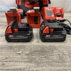 AS-IS Milwaukee 18V Lithium-Ion Brushless Cordless Compact Drill/Impact Combo Kit
