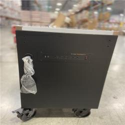 DALLAS LOCATION - Tool Storage 84 in. W x 24 in. D Heavy Duty Mobile Workbench Tool Chest with Stainless Steel Work Top in Matte Black