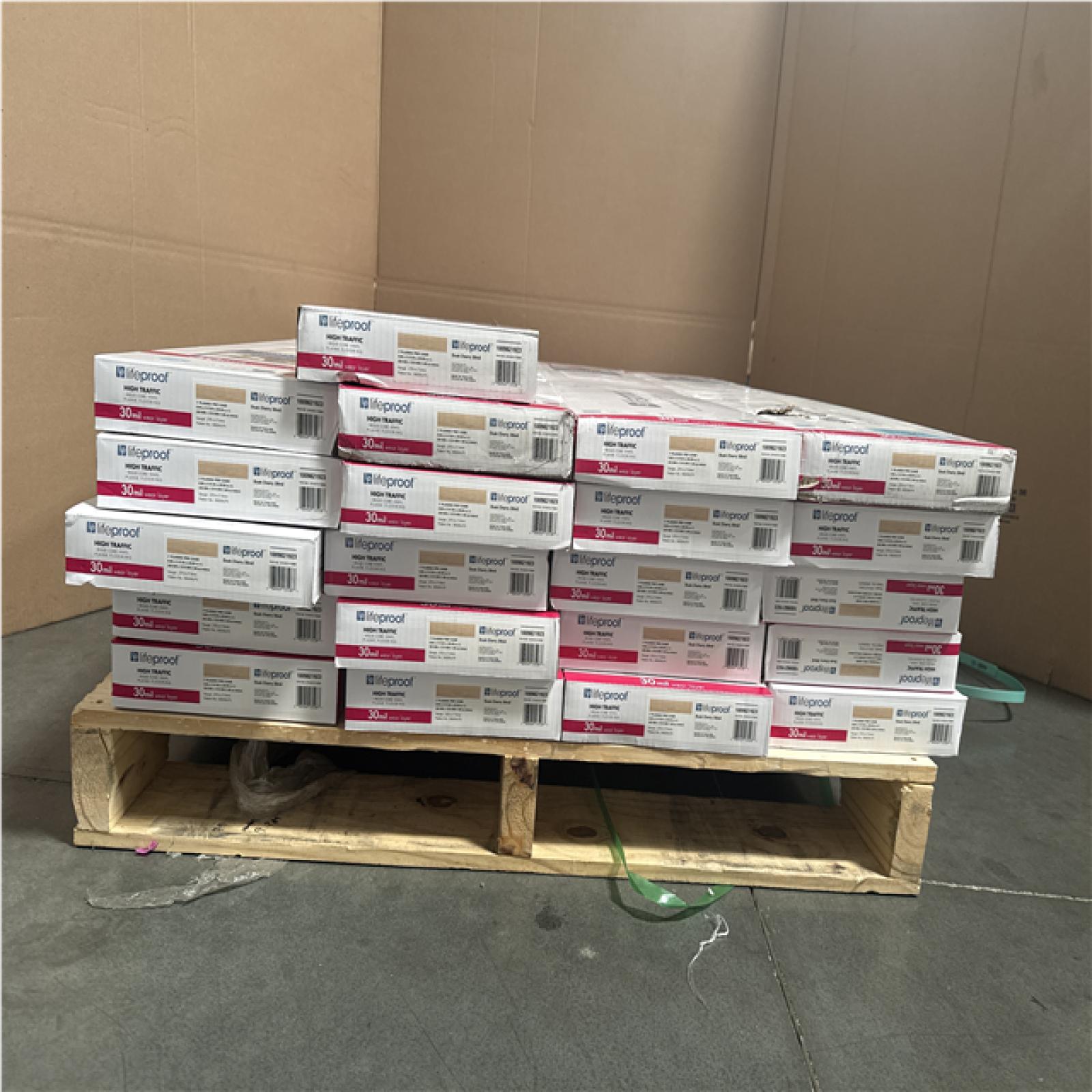CALIFORNIA AS IS LIFEPROOF VINYL PLANK FLOORING