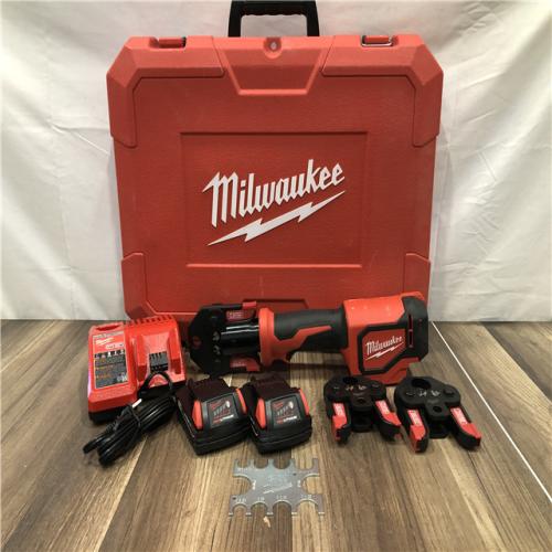 AS-IS Milwaukee M18 18V Lithium-Ion Cordless Short Throw Press Tool Kit