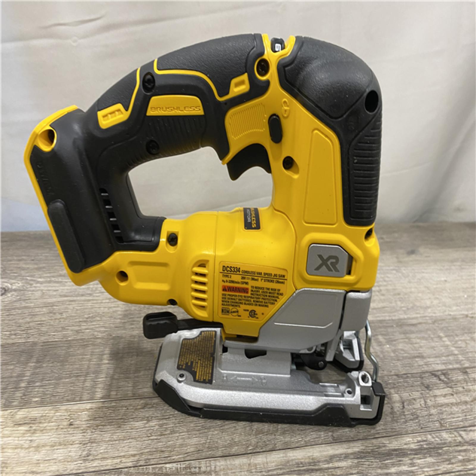 AS-IS DEWALT 20V MAX XR Cordless Brushless Jigsaw (Tool Only)