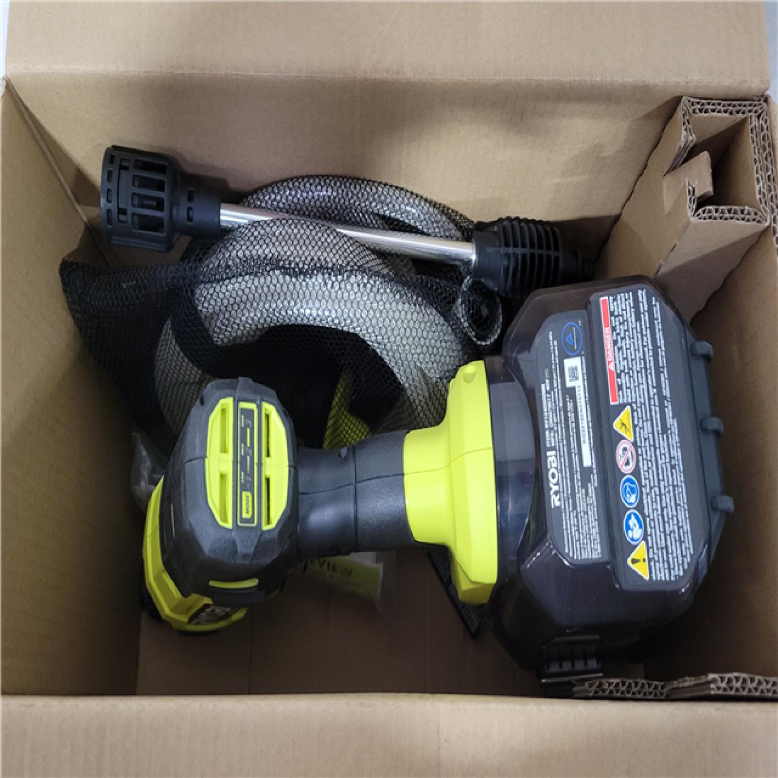 California NEW Ryobi 600 PSI 0.7GMP 40V Cordless Power Cleaner (Tool Only)