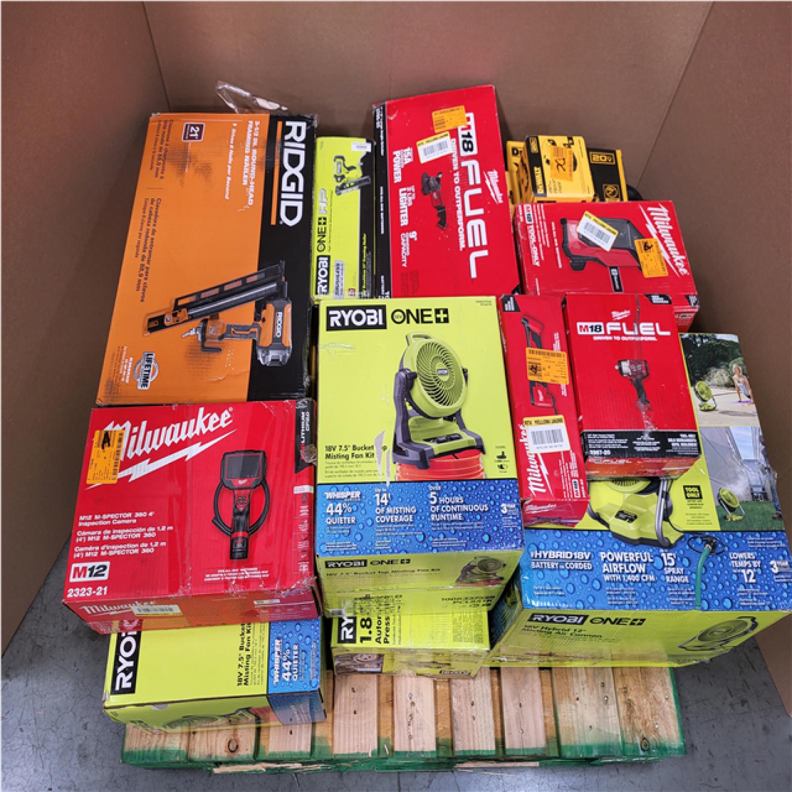 CALIFORNIA AS-IS TOOL PALLET
