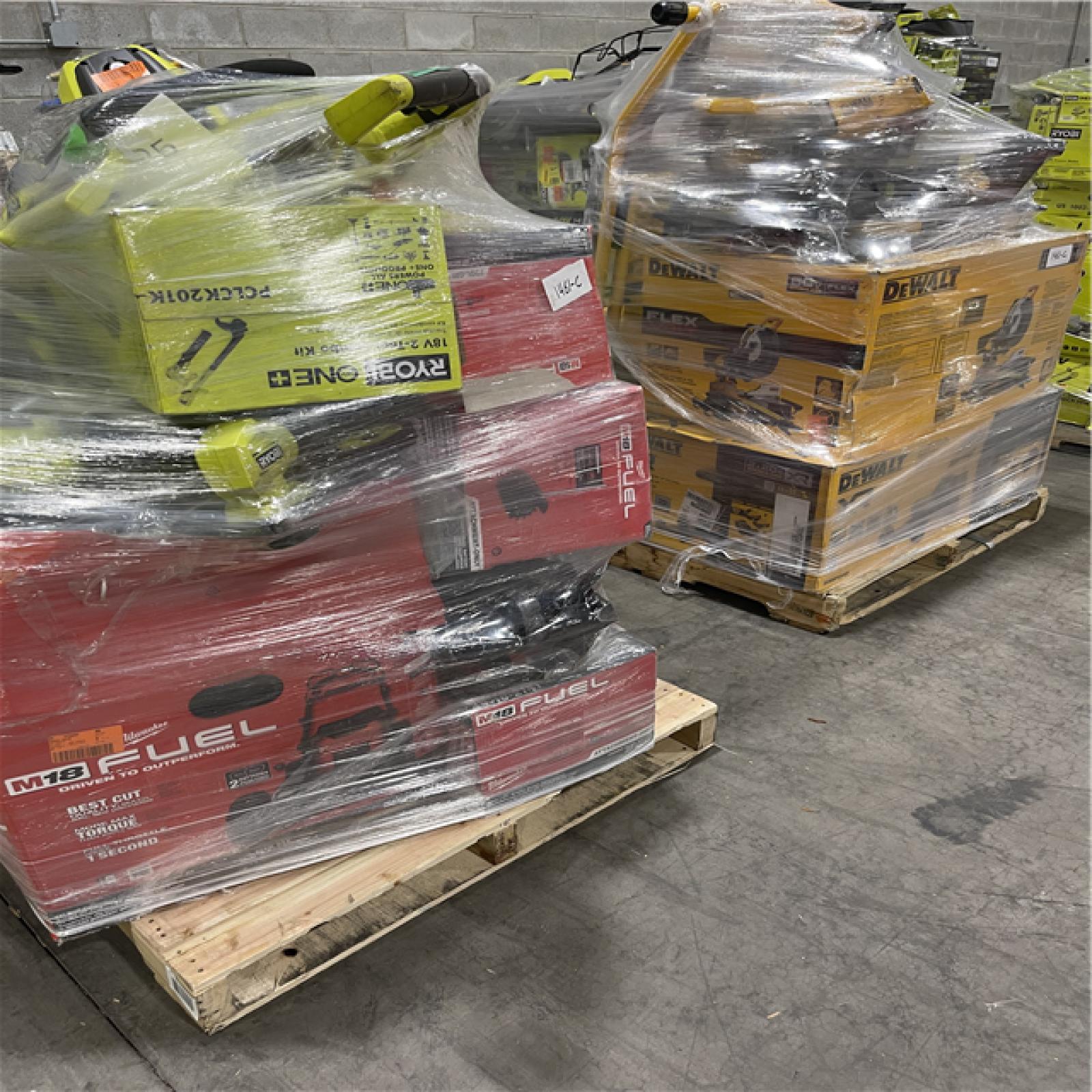 Pittston Location As-Is Power Tools Partial Truckload (10 pallets) 1461-C