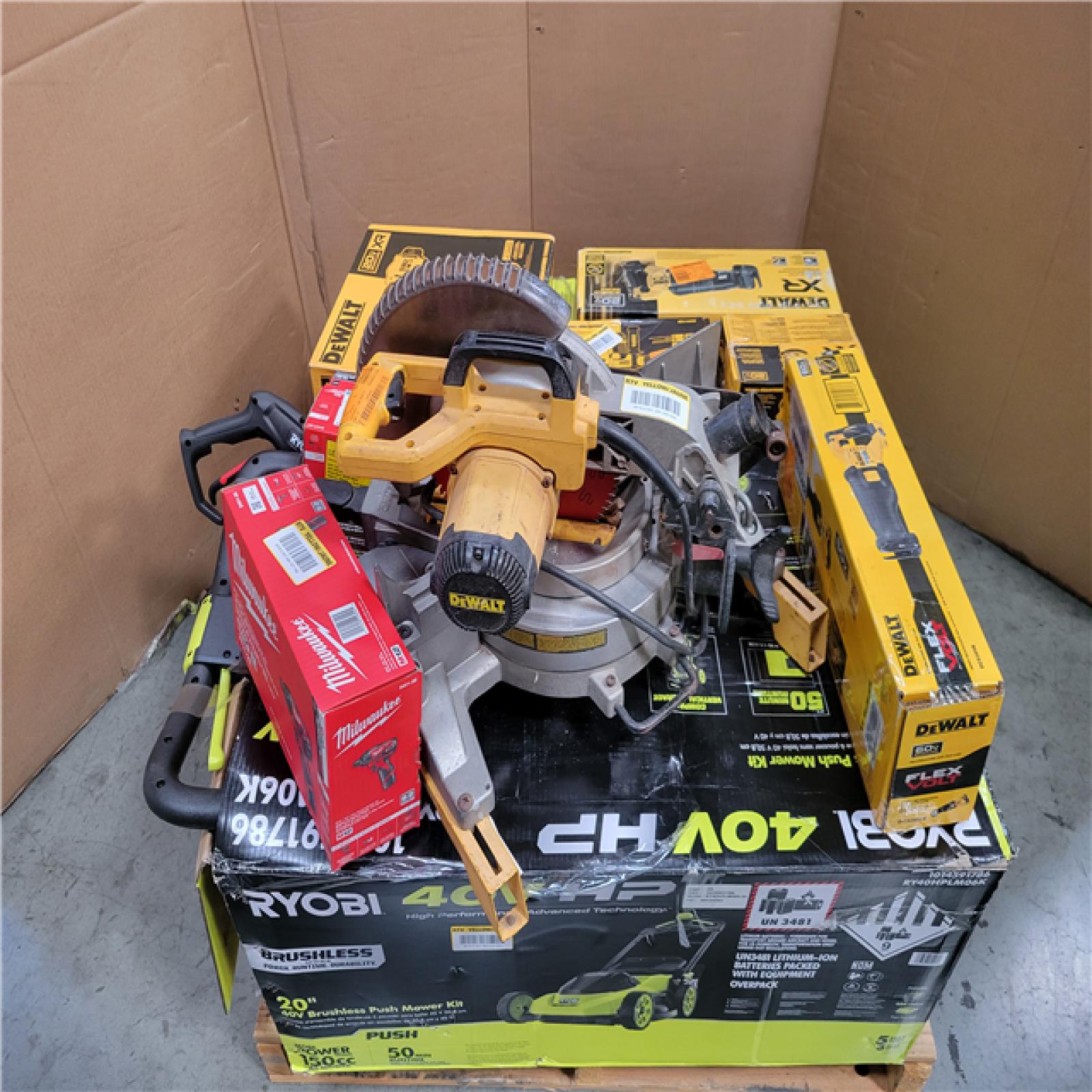 CALIFORNIA AS-IS TOOL PALLET