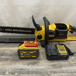 AS-IS DEWALT 60V MAX FLEXVOLT Lithium-Ion Brushless Cordless 16 Chainsaw Kit