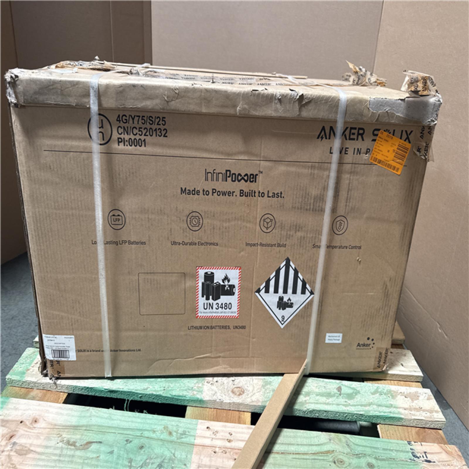 CALIFORNIA AS-IS ANKER SOLIX F3800 PORTBALE POWER STATION