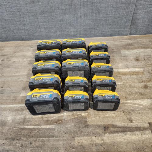 HOUSTON LOCATION - AS-IS DEWALT BATTERY PACK QTY - 15