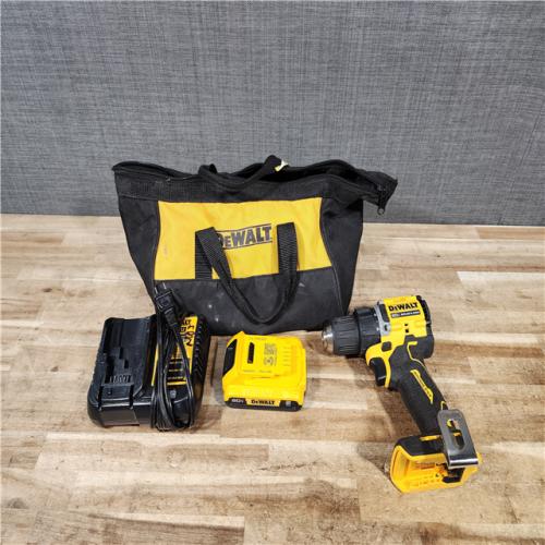 HOUSTON LOCATION - AS - IS DEWALT Atomic 20V Lithium-Ion Cordless Compact 1/2 in. Drill/Driver Kit