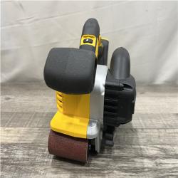 AS-IS DEWALT 20V MAX* XR Brushless Cordless Belt Sander (Tool-Only)