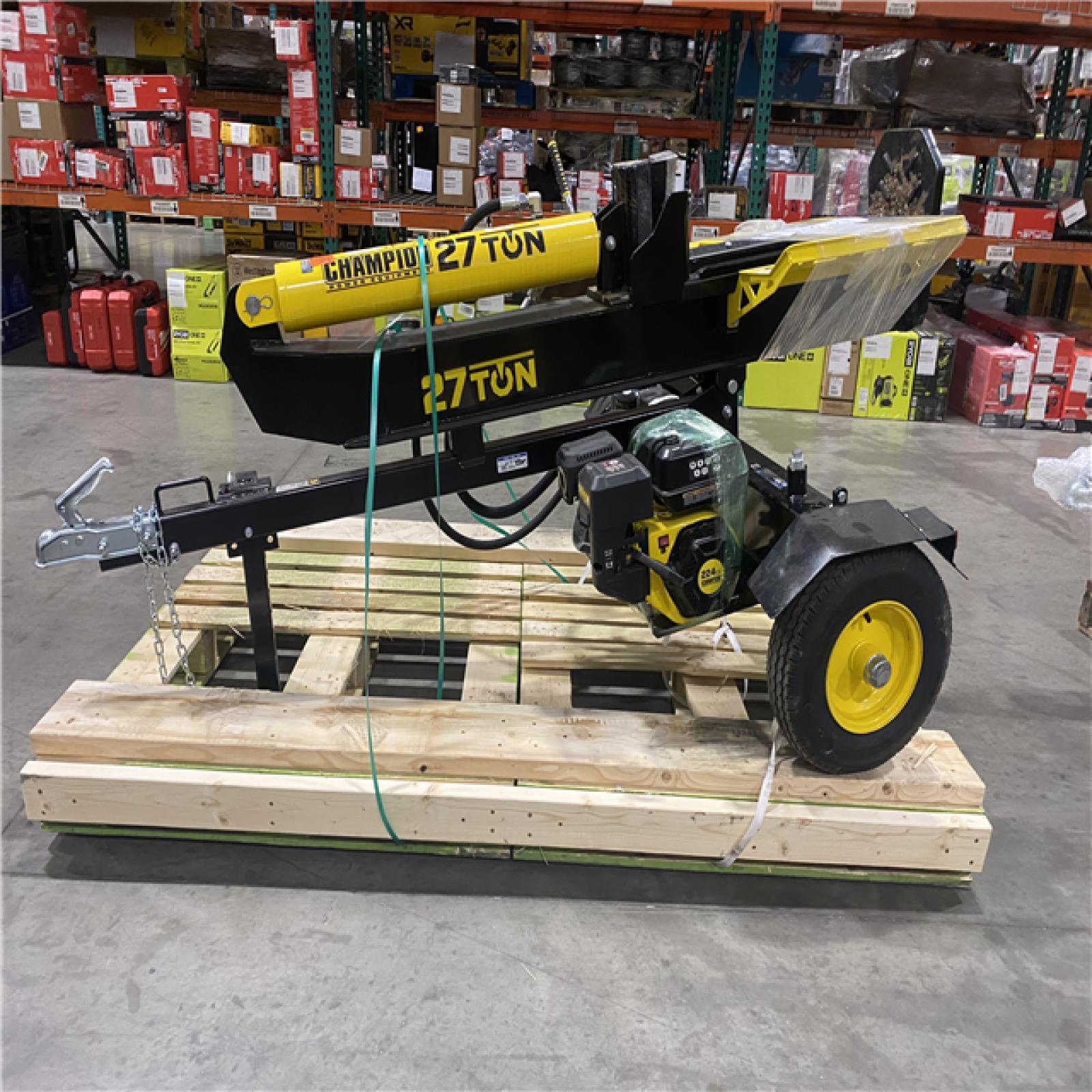 Dallas Location - As-Is Champion 27-Ton Log Splitter