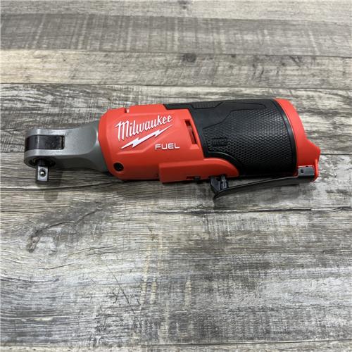 AS-IS Milwaukee FUEL 12-Volt Lithium-Ion Brushless Cordless High Speed 3/8 in. Ratchet (Tool-Only)