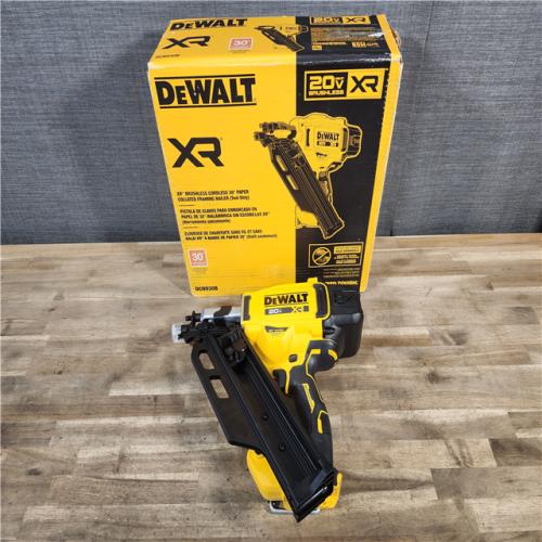HOUSTON LOCATION - AS-IS DEWALT 20-Volt 30° Cordless Framing Nailer (Tool-Only)
