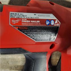 HOUSTON LOCATION - AS-IS Milwaukee 2841-20 18V Cordless Gen II 16 Gauge Angled Finish Nailer (Tool Only)