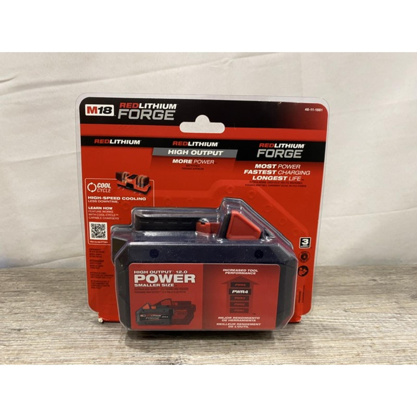 NEW - Milwaukee 18V Lithium-Ion REDLITHIUM FORGE XC 8.0 Ah Battery Pack