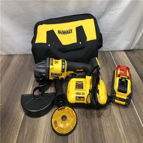 AS-IS DEWALT FLEXVOLT 60V MAX Cordless Brushless 4.5 in. - 6 in. Small Angle Grinder Kit