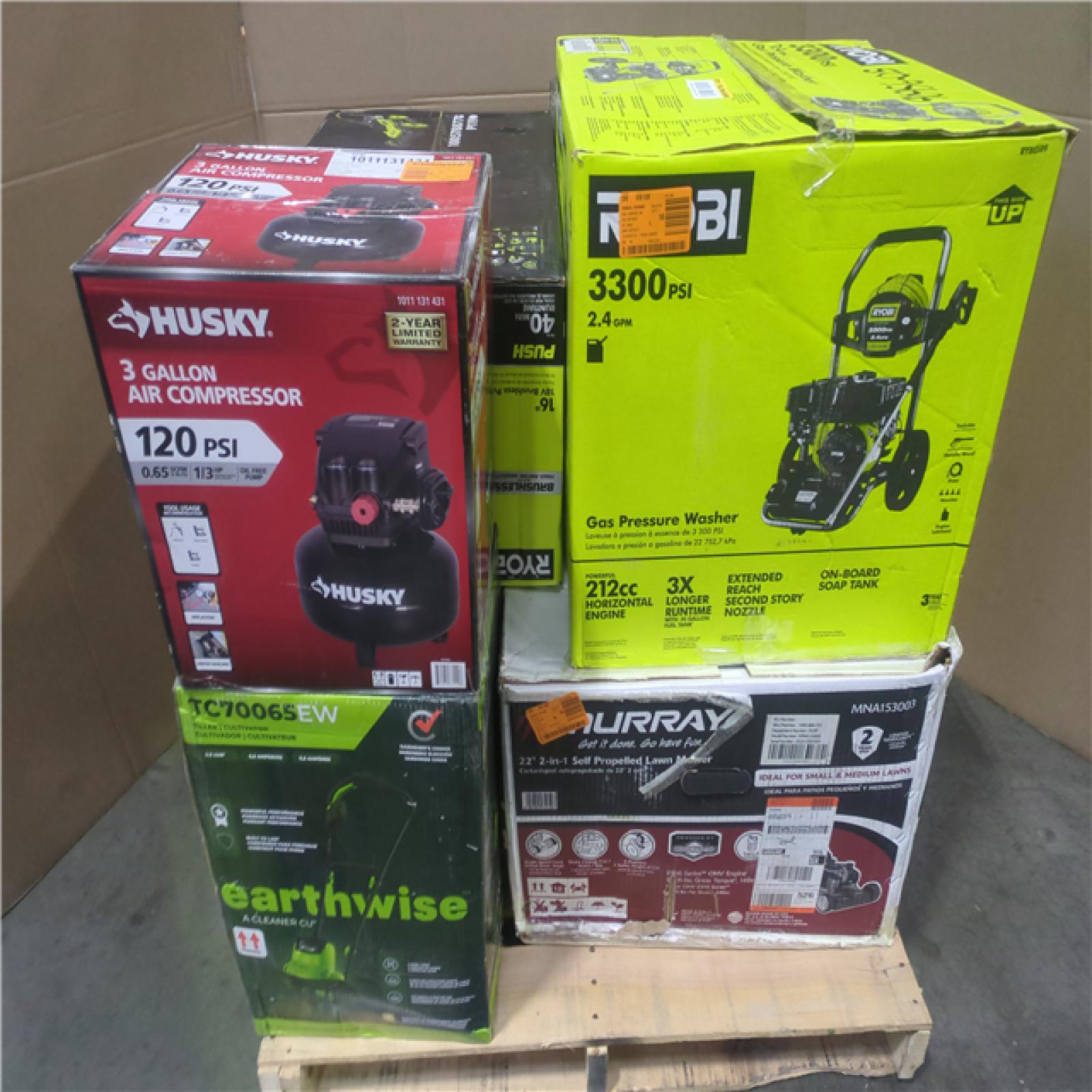 CALIFORNIA AS-IS OUTDOOR POWER EQUIPMENT
