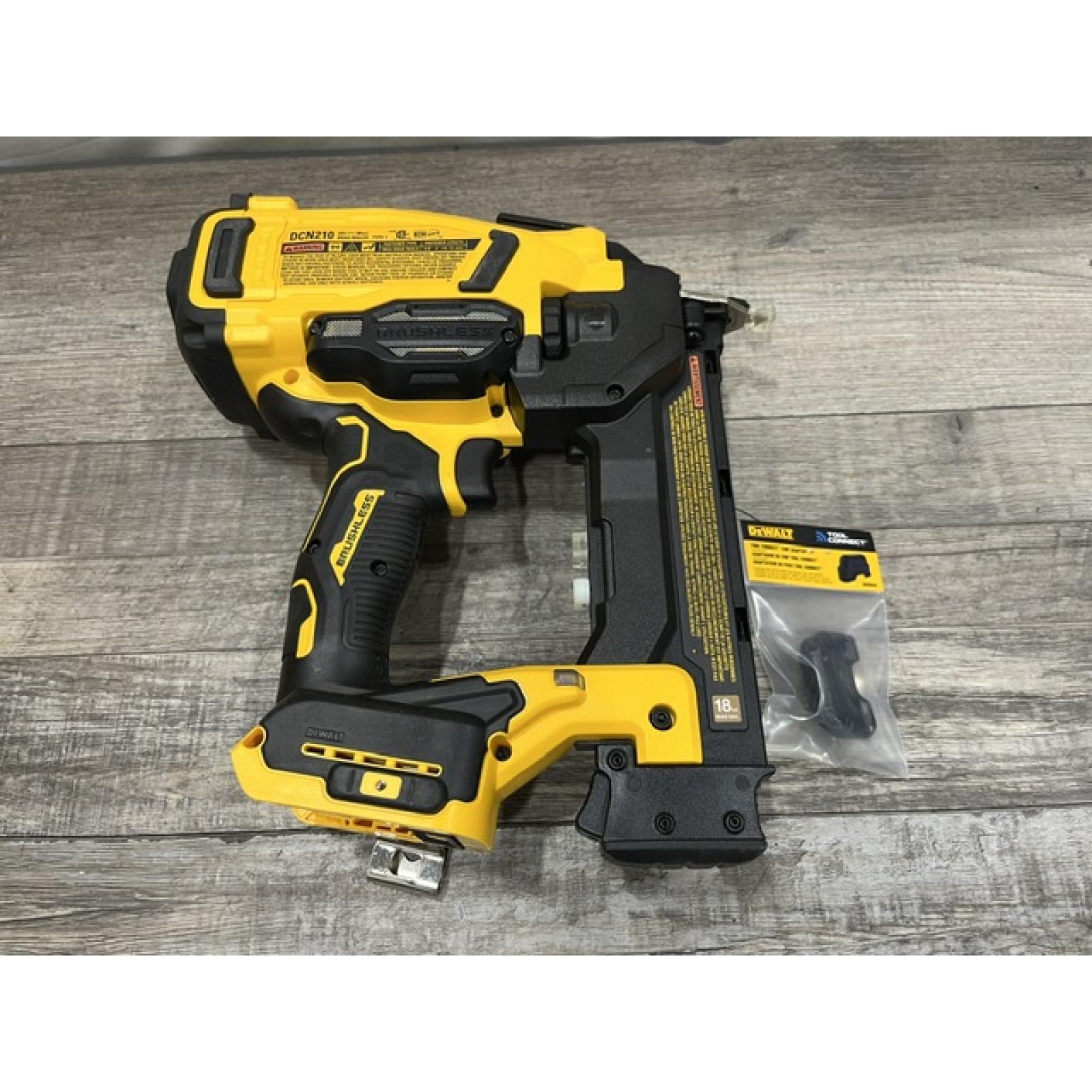 AS-IS DEWALT 20V MAX XR 18 Gauge Cordless Brad Nailer (Tool Only)