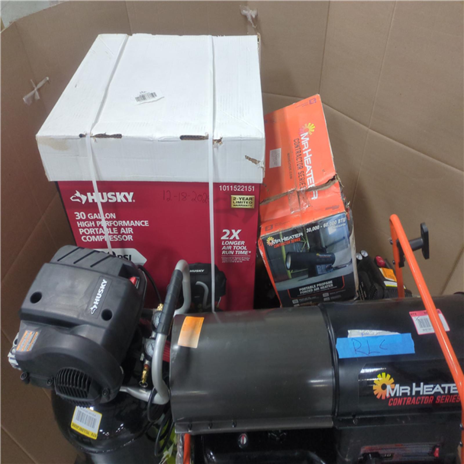 CALIFORNIA AS-IS OUTDOOR POWER EQUIPMENT