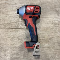 AS-IS Milwaukee 18V Lithium-Ion Cordless 1/4 in. Hex Impact Driver (Tool-Only)