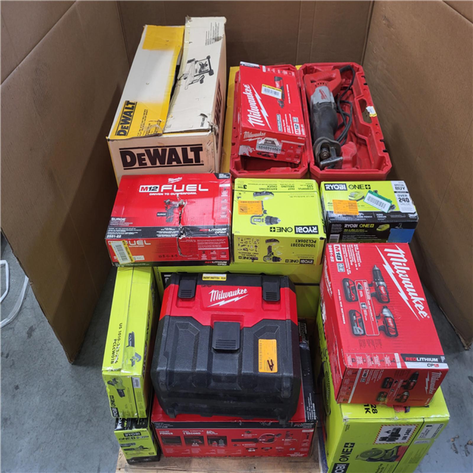 CALIFORNIA AS-IS TOOL PALLET