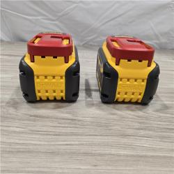 LIKE NEW! - DEWALT FLEXVOLT 20-Volt/60-Volt MAX Lithium-Ion 6.0Ah Battery Pack (2-Pack)